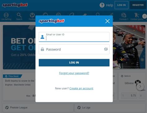 login to sportingbet